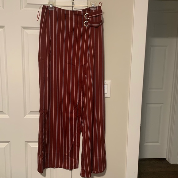 Striped wide leg pant - Picture 4 of 5